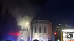 Großbrand im Kloster der Steyler Missionare in St. Augustin / © Ulrich Felsmann (privat)