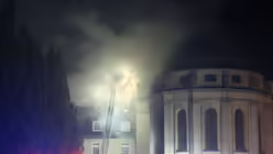 Großbrand im Kloster der Steyler Missionare in St. Augustin / © Ulrich Felsmann (privat)