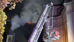 Großbrand im Kloster der Steyler Missionare in St. Augustin / © Ulrich Felsmann (privat)