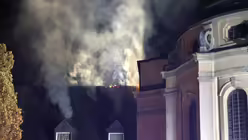 Großbrand im Kloster der Steyler Missionare in St. Augustin / © Ulrich Felsmann (privat)