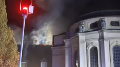 Großbrand im Kloster der Steyler Missionare in St. Augustin / © Ulrich Felsmann (privat)