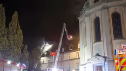 Großbrand im Kloster der Steyler Missionare in St. Augustin / © Ulrich Felsmann (privat)