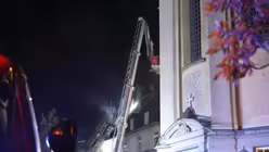 Gro&szlig;brand im Kloster der Steyler Missionare in St. Augustin / &copy; Ulrich Felsmann (privat)