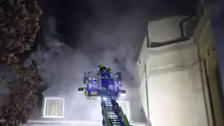 Gro&szlig;brand im Kloster der Steyler Missionare in St. Augustin / &copy; Ulrich Felsmann (privat)