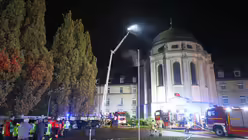 Großbrand im Kloster der Steyler Missionare in St. Augustin / © Ulrich Felsmann (privat)