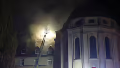 Gro&szlig;brand im Kloster der Steyler Missionare in St. Augustin / &copy; Ulrich Felsmann (privat)