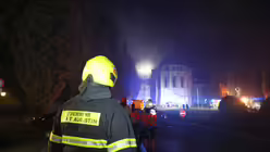 Großbrand im Kloster der Steyler Missionare in St. Augustin / © Ulrich Felsmann (privat)