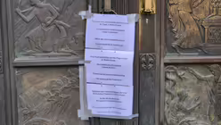 Gesperrte Kathedrale in Luxemburg vor dem Papstbesuch / © Jan Hendrik Stens (DR)