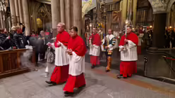 Jubiläumsgottesdienst KG Treuer Husar und Jan von Werth im Kölner Dom (DR)