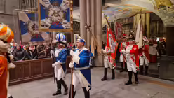 Jubiläumsgottesdienst KG Treuer Husar und Jan von Werth im Kölner Dom (DR)