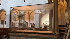 Die Schreine in St. Pantaleon sind noch leer.  (DR)