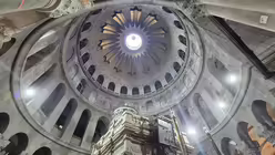 Blick in die Kuppel der Jerusalemer Grabeskirche / © Jan Hendrik Stens (DR)