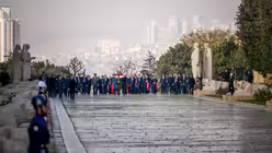 Papst Leo XIV. besucht das Mausoleum des türkischen Staatsgründers Mustafa Kemal Atatürk in Ankara / © Vatican Media/Romano Siciliani (KNA)