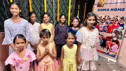 Soma Home, ein von New Light in Kolkata unterhaltenes Schutzzentrum für ältere Mädchen. (BONO)