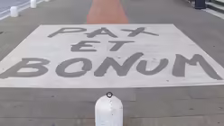 Fanreise mit Schwester Katharina (privat)