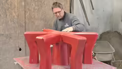 Glockenkrone aus Wachs (Glockengie&szlig;erei Grassmayr)