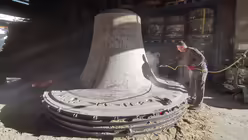 Kern der Glockenform (Glockengießerei Grassmayr)