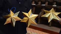 Die alten Sterne erstrahlen nach einer Generalreinigung und Oberflächenbehandlung in neuem Glanz. / © Beatrice Tomasetti (DR)