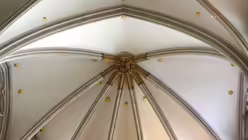 Unmittelbar am Schlussstein befinden sich gleich mehrere der insgesamt etwa 200 Sterne. / &copy; Beatrice Tomasetti (DR)