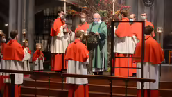 Immer da, wo viele Dommessdiener die Liturgie mitgestalten, bilden sie einen festlichen Rahmen (Archivbild) / © Beatrice Tomasetti (DR)