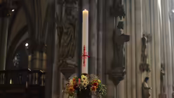 Archiv: Die Osterkerze im K&ouml;lner Dom / &copy; Beatrice Tomasetti (DR)