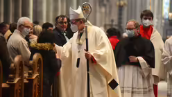 Kardinal Woelki im Pontifikalamt am Hochfest der Auferstehung des Herrn / © Beatrice Tomasetti (DR)