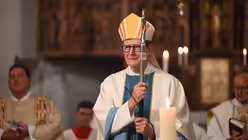 Kardinal Woelki bei der Er&ouml;ffnung der Gute-Rats-Oktav in Bedburg / &copy; Beatrice Tomasetti (DR)