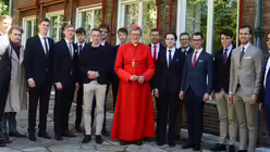 Kardinal Woelki freut sich, dass so viele Messdiener am Ostermorgen seiner Einladung gefolgt sind / &copy; Beatrice Tomasetti (DR)