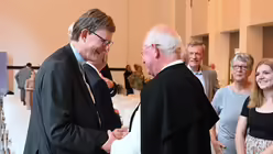 Kardinal Woelki und Bruder Dirk Wasserfuhr. / &copy; Beatrice Tomasetti (DR)