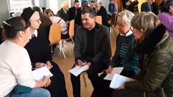 Glaubensgespr&auml;ch in Euskirchen zur geistlichen Vision der Kirche von K&ouml;ln / &copy; Beatrice Tomasetti (DR)