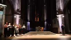 Konzertlesung in Kölner Minoritenkirche / © Beatrice Tomasetti (DR)