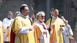 Carlo Cincavalli bei der Fronleichnamsprozession / © Beatrice Tomasetti (DR)