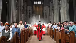 Pontifikalamt am zwölften Sonntag im Jahreskreis und zugleich Abschluss des Glaubensfests "kommt und seht" / © Beatrice Tomasetti (DR)