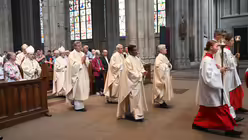 Pontifikalamt am zwölften Sonntag im Jahreskreis und zugleich Abschluss des Glaubensfests "kommt und seht" / © Beatrice Tomasetti (DR)