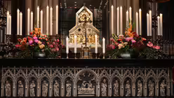 Er&ouml;ffnung Dreik&ouml;nigswallfahrt und "Himmelsleiter"Er&ouml;ffnung Dreik&ouml;nigswallfahrt und "Himmelsleiter" / &copy; Beatrice TomasettiBeatrice Tomasetti (DR)