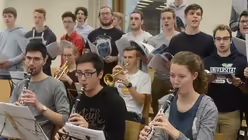 In der Musikschule hat Winfried Krane den Instrumentalunterricht organisiert. / &copy; Beatrice Tomasetti (DR)