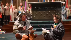 Friedenslicht von Bethlehem im Kölner Dom / © Beatrice Tomasetti (DR)