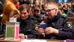 Friedenslicht von Bethlehem im Kölner Dom / © Beatrice Tomasetti (DR)