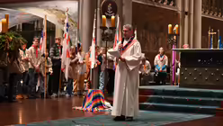 Friedenslicht von Bethlehem im Kölner Dom / © Beatrice Tomasetti (DR)