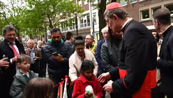 Mit Gottesdienst und Schreinprozession durch die Stadt endet Neusser Quirinus-Oktav / &copy; Beatrice Tomasetti (DR)