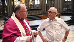 Impressionen vom Mittagsgebet im Rahmen des Prefestivals von PUERI CANTORES 2025 / © Beatrice Tomasetti (DR)