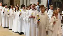 Vor der Erstkommunionfeier / © Beatrice Tomasetti (DR)