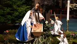 Bis zur Heiligen Nacht bleibt die Krippe leer / © Beatrice Tomasetti (DR)