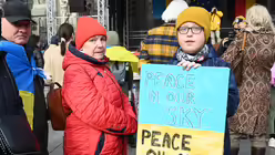 Kundgebung für die Ukraine