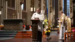 50 Jahre lang war Winfried Krane haupt-, neben- und ehrenamtlich Kirchenmusiker. / &copy; Beatrice Tomasetti (DR)