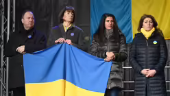 Kundgebung für die Ukraine