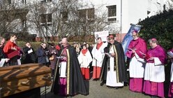 Pontifikalrequiem für Weihbischof em. Klaus Dick am 2. März 2024. / © Beatrice Tomasetti (DR)