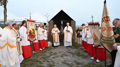 Ende des Erinnerungs-Gottesdienstes auf dem Papsthügel / © Beatrice Tomasetti (DR)