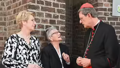 Zeit zum Gespr&auml;ch mit Kardinal Woelki nach der Er&ouml;ffnung der Gute-Rats-Oktav / &copy; Beatrice Tomasetti (DR)