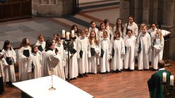 26 Mädchen werden in den Mädchenchor am Kölner Dom aufgenommen / © Beatrice Tomasetti (DR)